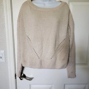 Cream sweater